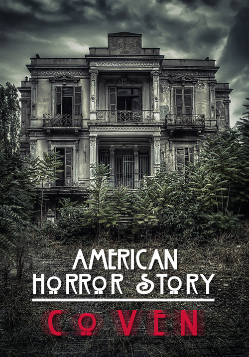The Salem mansion featured in a (fan made) poster for American Horror Story.