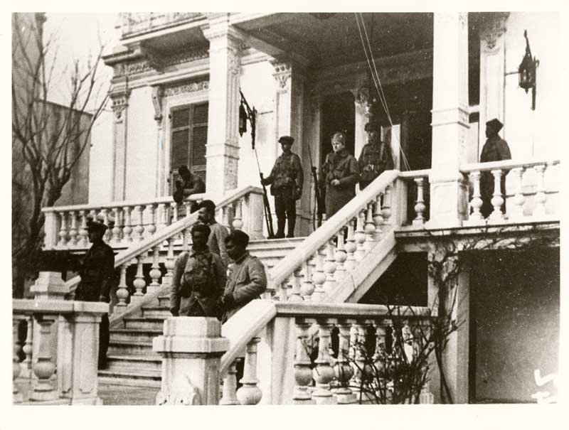 The Salem mansion serving as the Austro-Hungarian consulate.